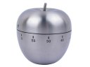Apple Shape Stainless Steel 0-60 Minutes Timer